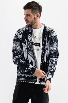 RUSH ZIP HOODIE / ラッシュガード ジップパーカー ネイティブブラック
