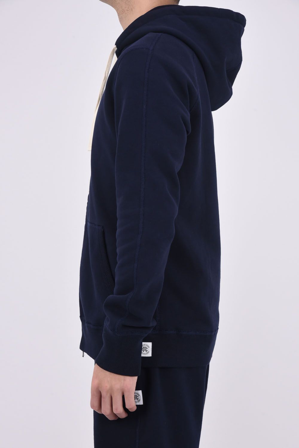 【国内正規品】 MIDWEIGHT TERRY FULL ZIP HOODIE / ミッドウェイトテリー フルジップパーカー ネイビー