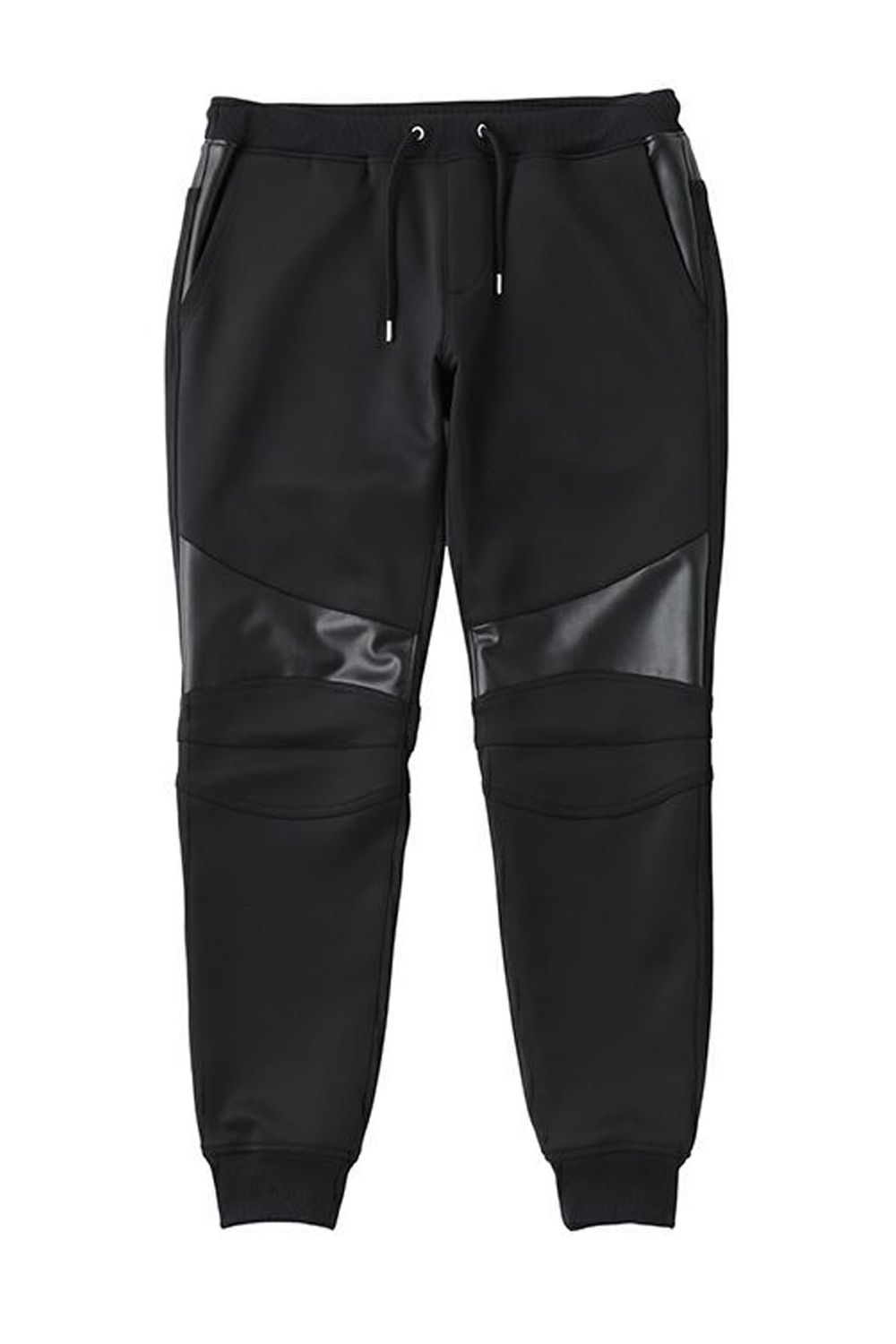 1PIU1UGUALE3 - BIKER RIB PANTS / スキューバ ダブルジャージ
