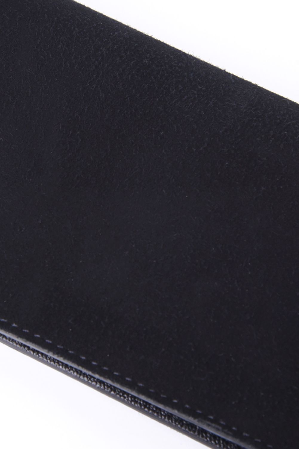 LONG WALLET / LA396 二つ折り ロングウォレット ブラック / ブラック