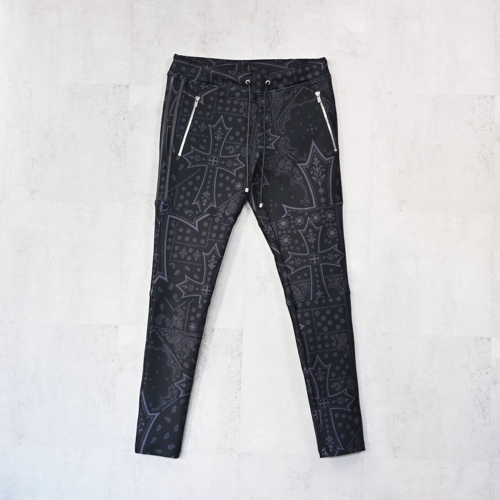 Johnson LINE PT / 360°ストレッチ ジョンソンラインパンツ (クロスブラック) (1月上旬入荷予定) ※オーダー締切:9月7日(月)17時)