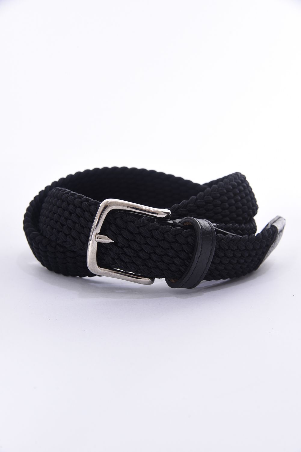 RAYON ELASTIC BELT 28mm / 28mm エラスティックメッシュベルト ブラック*