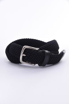 RAYON ELASTIC BELT 28mm / 28mm エラスティックメッシュベルト ブラック*