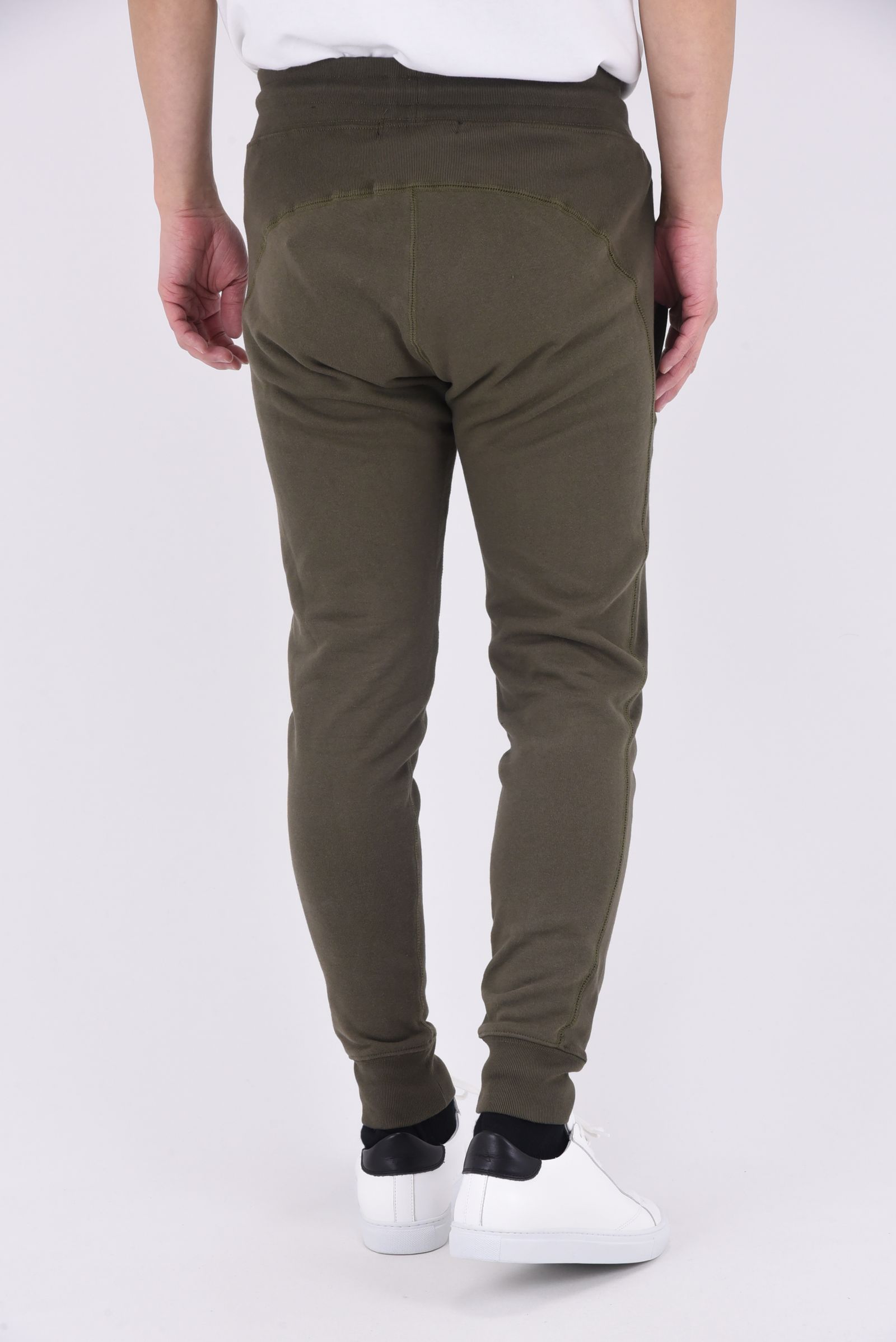 TAPE LOGO LONG PANTS / テープロゴ ロングパンツ (カーキ)