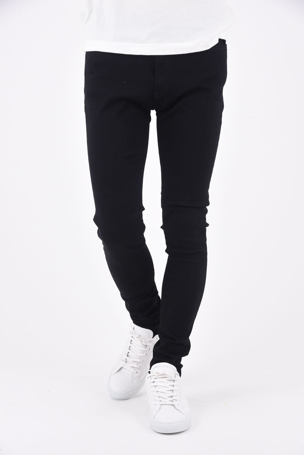 LOAD DENIM / 【定番】 ハイパーストレッチ スキニーデニム ブラックワンウォッシュ
