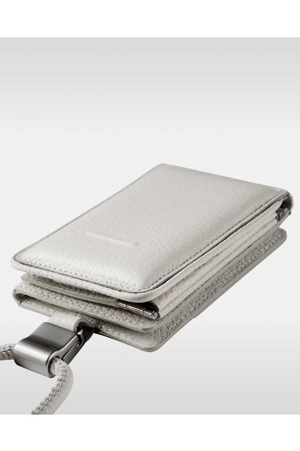 EXCHANGE-SHOULDER-WALLET-SET / ストラップ付き MagSafe対応 ショルダーコンポジションクロスボディウォレット (マシュマロ)