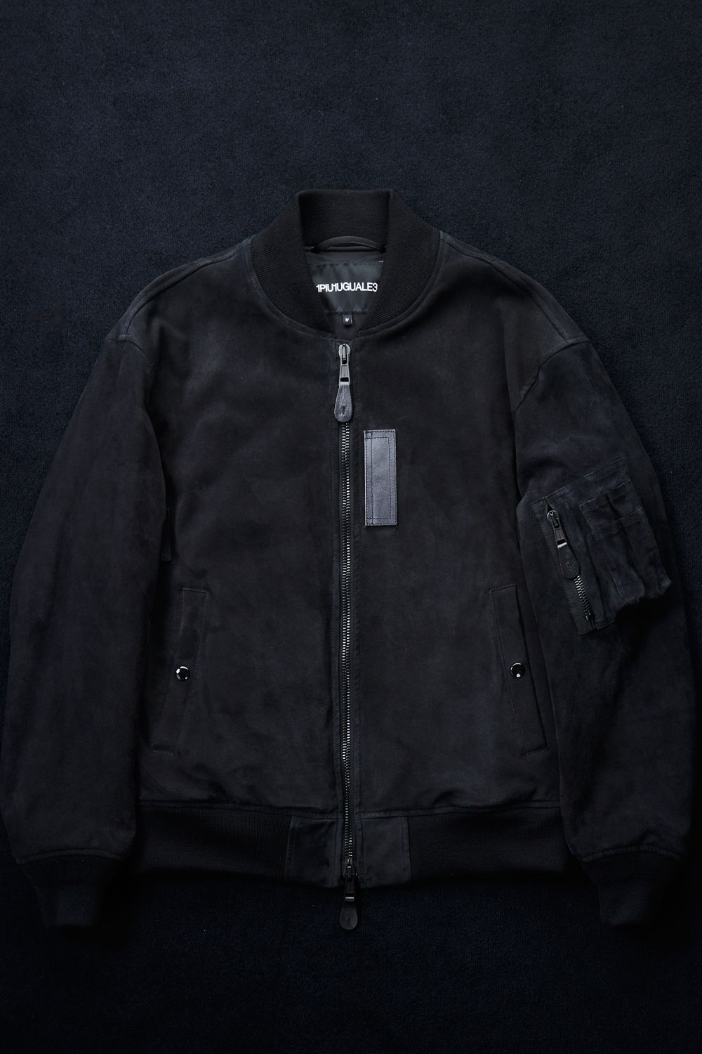 1PIU1UGUALE3 - 【BLACK MILITARY Vol.18】 MA-1 FLIGHT JACKET LIGHT