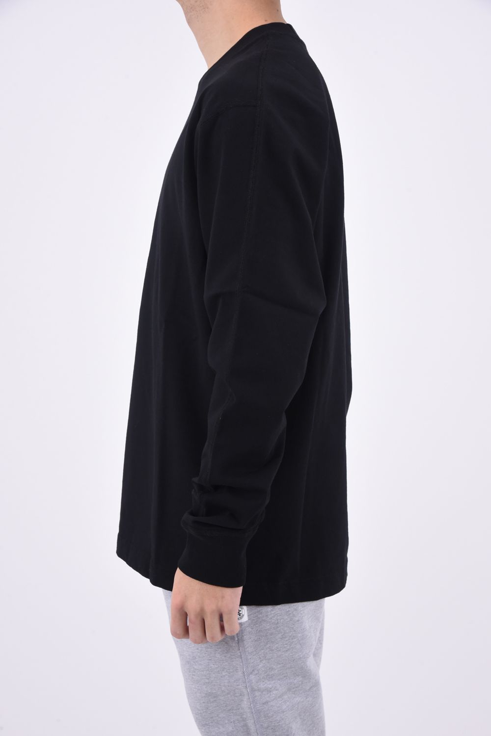 【国内正規品】 MIDWEIGHT JERSEY LONG SLEEVE / ミッドウェイト ジャージ 長袖Tシャツ ブラック