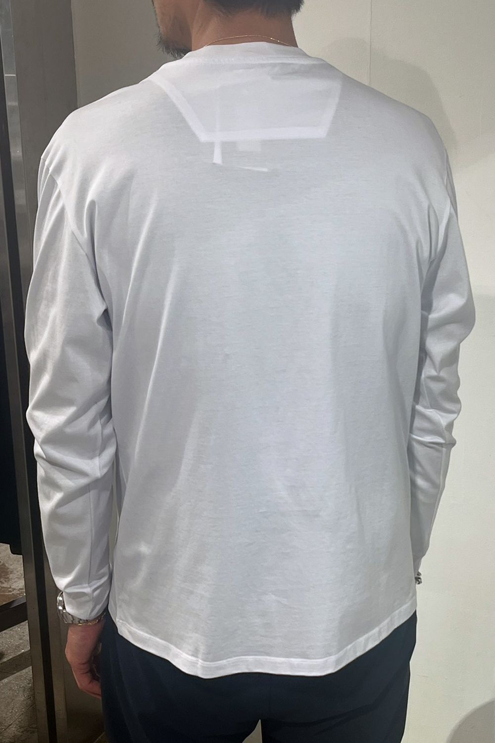 【26AW】 ALCI 3D / 3Dブランドロゴプリント クルーネックTシャツ (ホワイト) (9月入荷予定)
