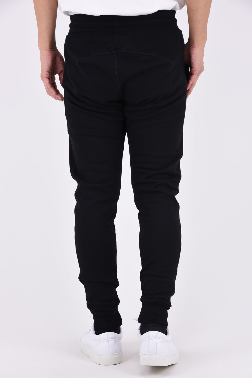 【26AW】 HEAVY FRENCH TERRYSCRIPT CODE LOGO LONG PANTS / フレンチテリー ロープロゴ ロングパンツ (ブラック)