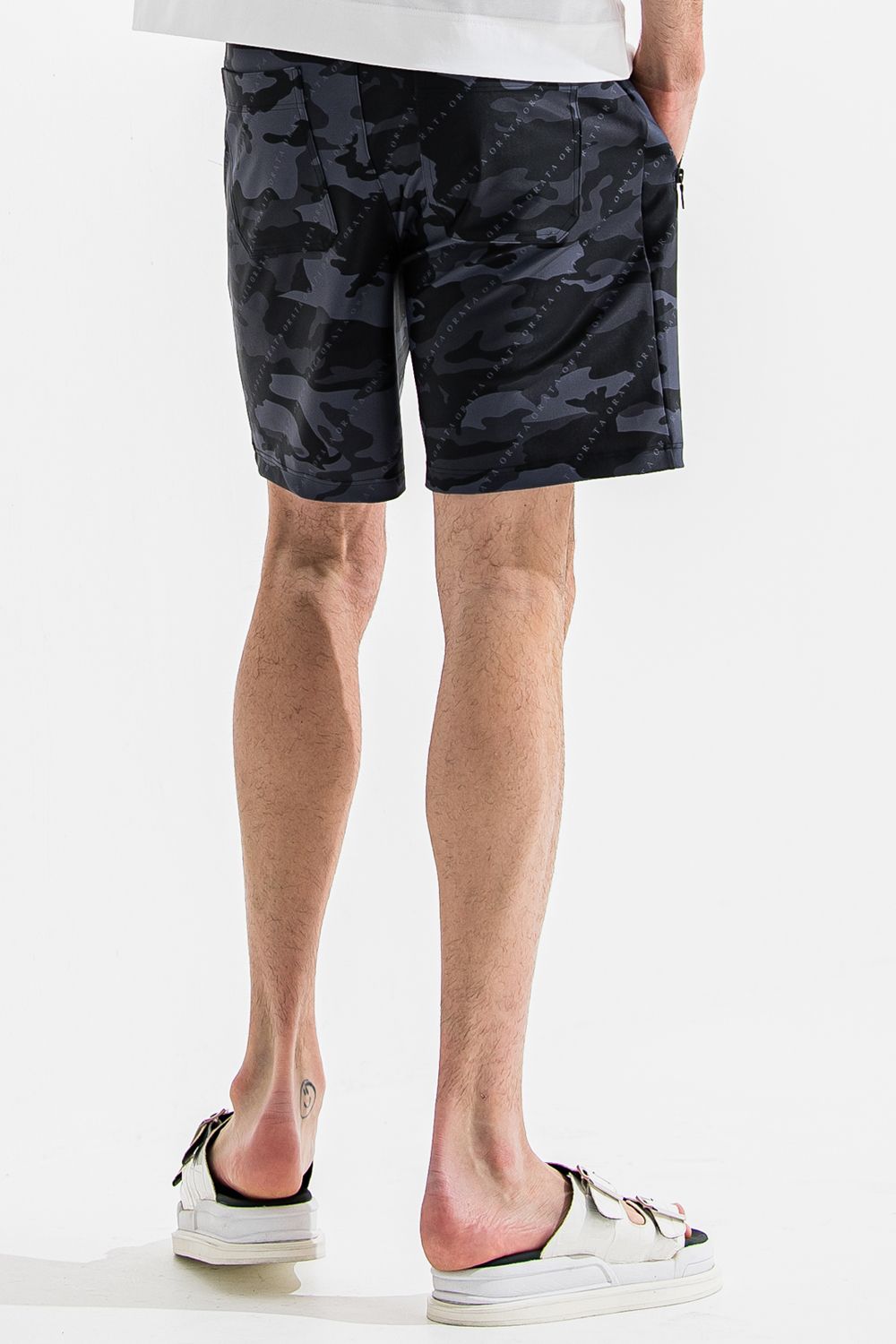 RUSH SHORTS / ラッシュガード ショートパンツ ブラックカモ