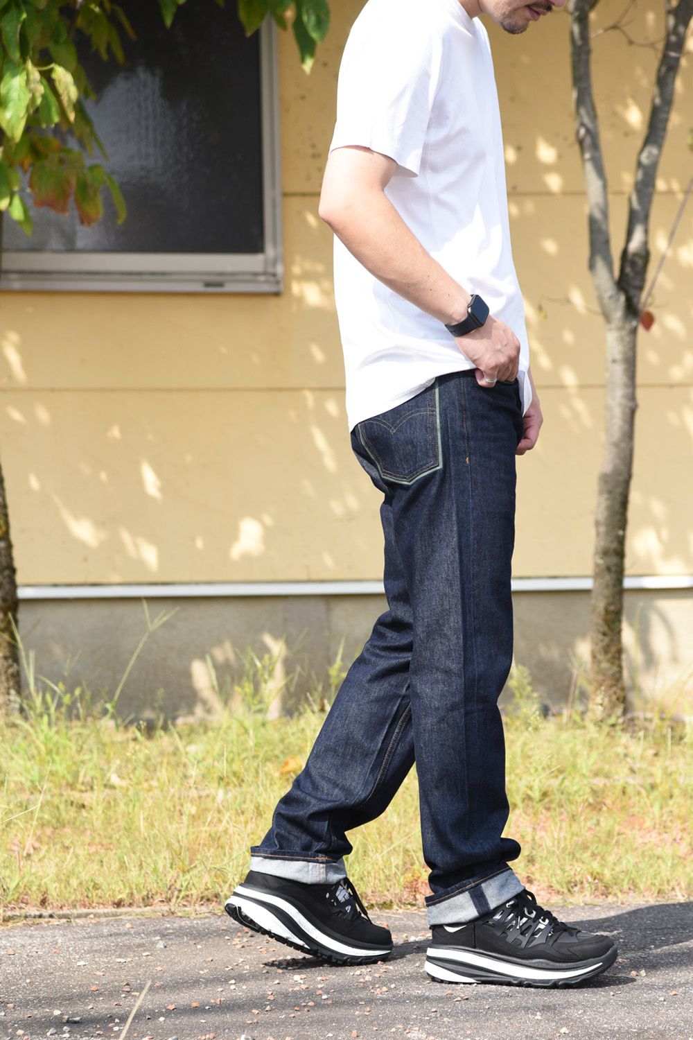 White Mountaineering - WM × LMC 9oz DENIM PANTS '505' / 505型 9oz ...