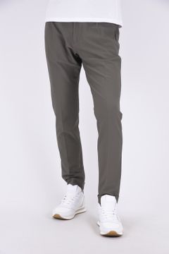 COMFY PANTS / ストレッチサッカー スラックス グレーベージュ