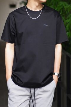 SELO (セロ) / ブランドロゴ クルーネック 半袖 Tシャツ ブラック