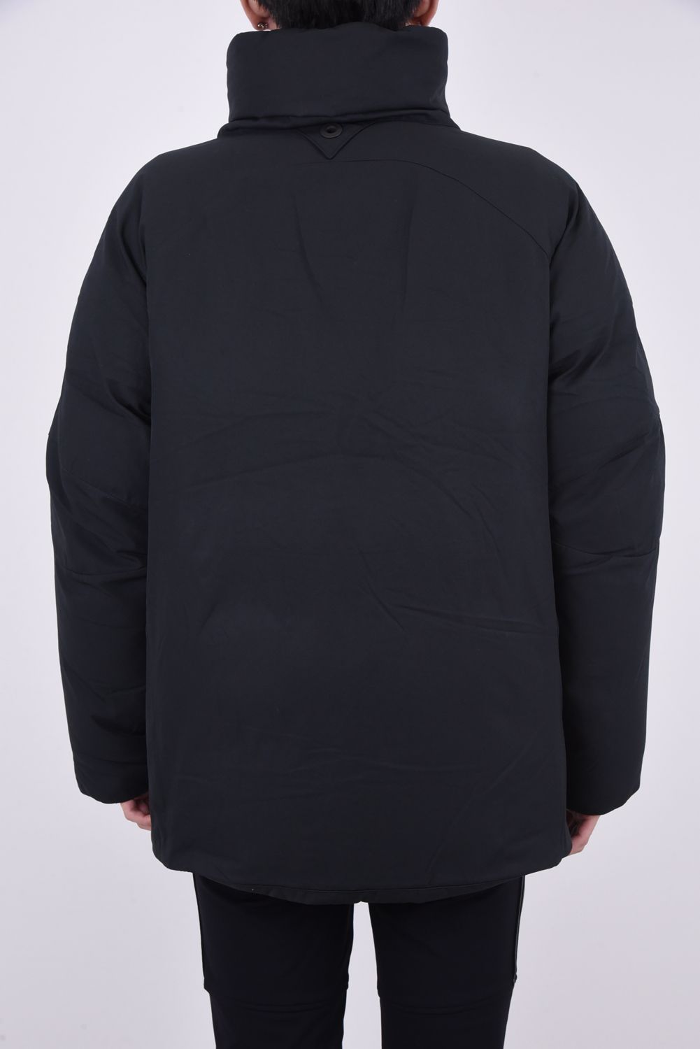 WM / TAION TWILLED DOWN JACKET / WM / タイオン ツイル ダウンジャケット ブラック