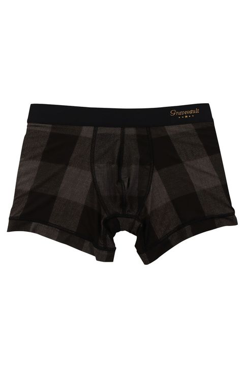 【待望のサイズ.XL入荷】 Buffalo check  Short Boxer - グレー