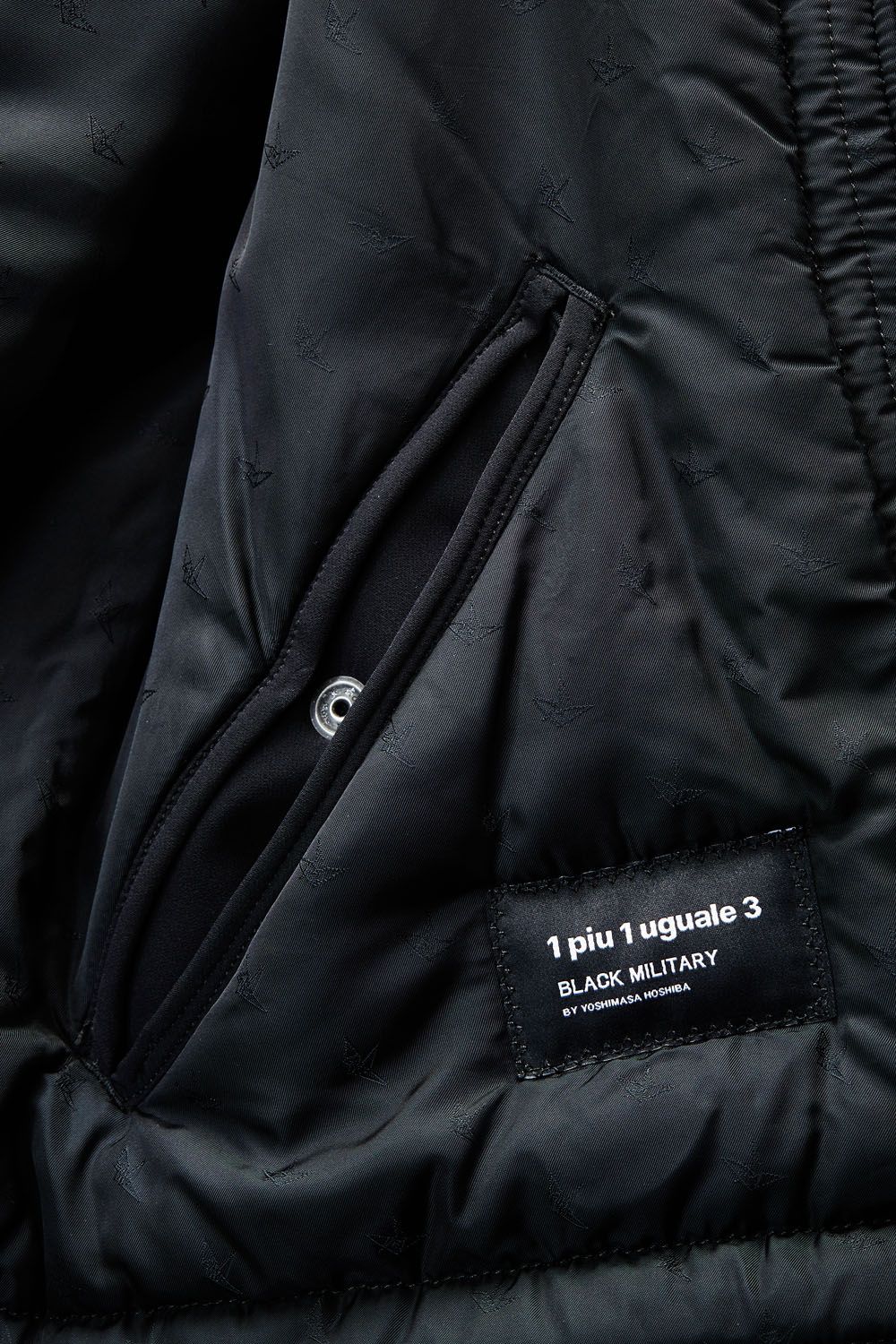 【BLACK MILITARY Vol.23】 STRETCH MAT DOUBLE CLOTH / BLACK (12月頃入荷予定) ※オーダー締切 8/22 (木)11:59迄