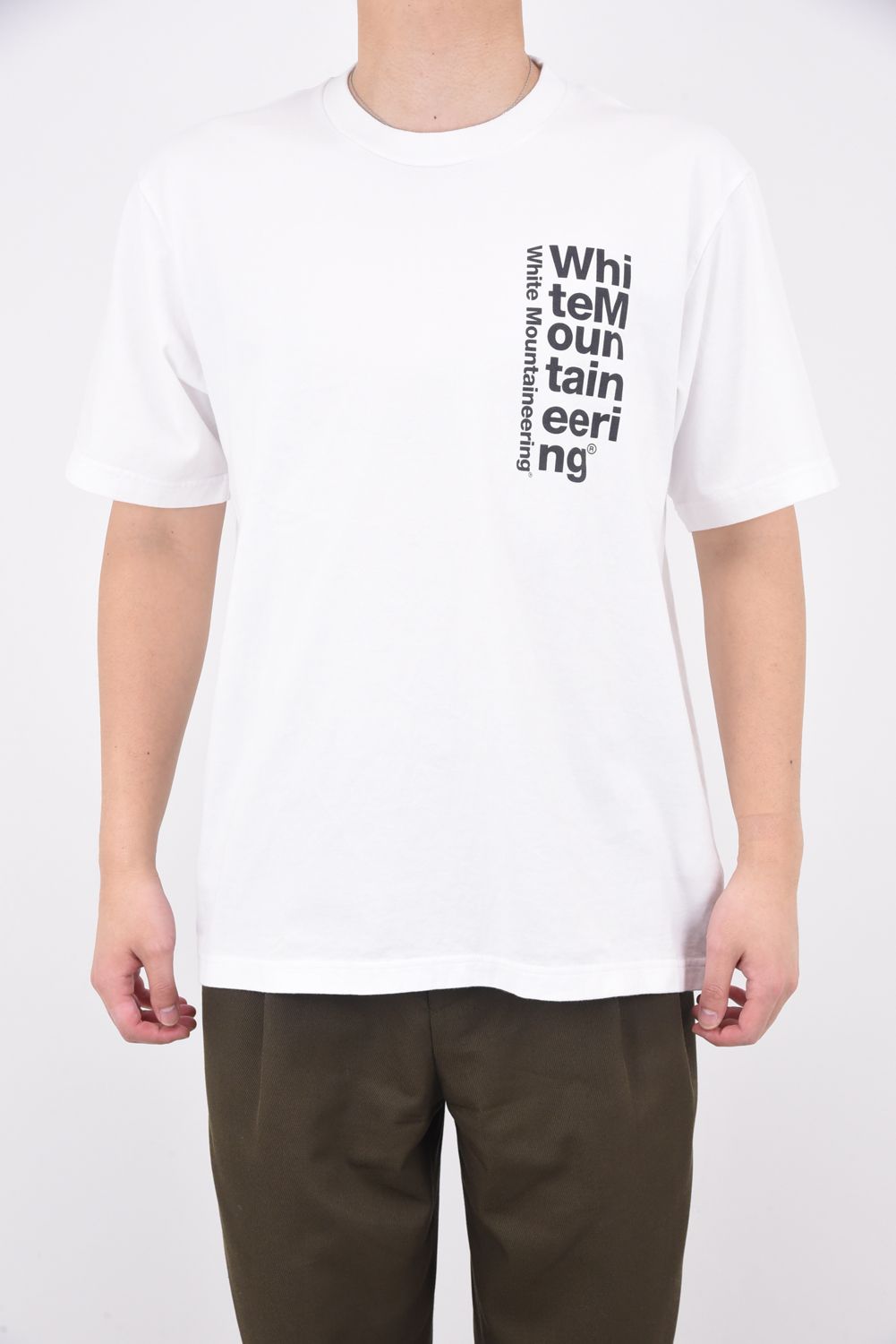 White Mountaineering Tシャツ・カットソー 0220824E0013 WM LOGO EMBROIDERY T-SHIRT – White Mountaineering OFFICIAL