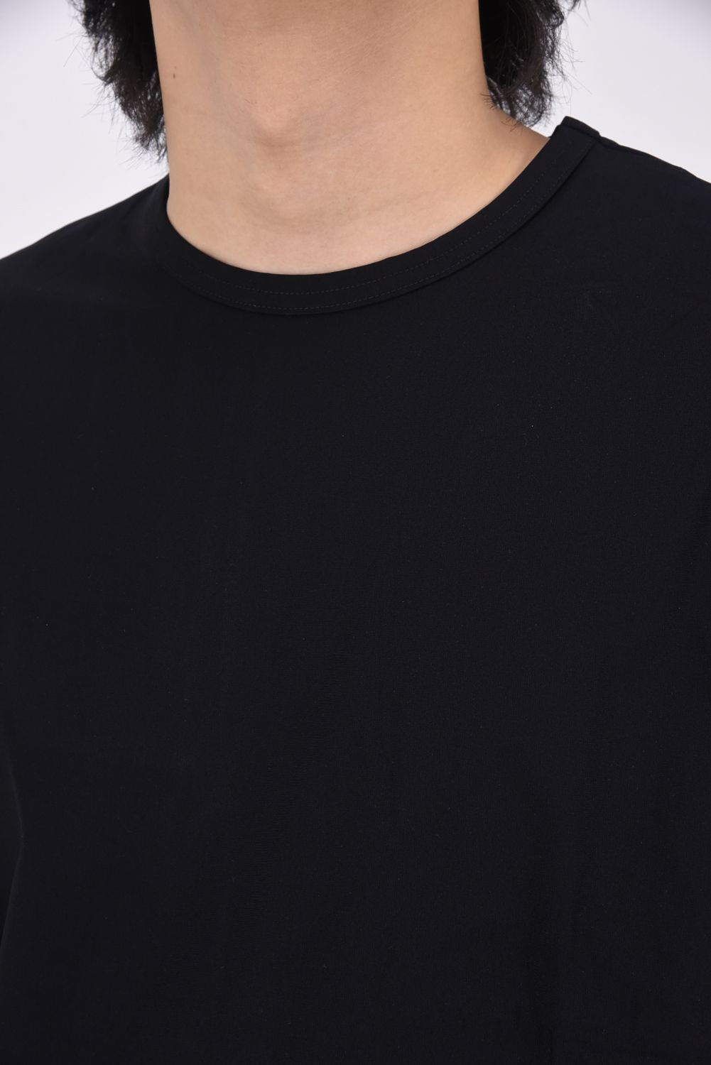 NYLON OVER  TEE / ナイロン オーバーTシャツ ブラック