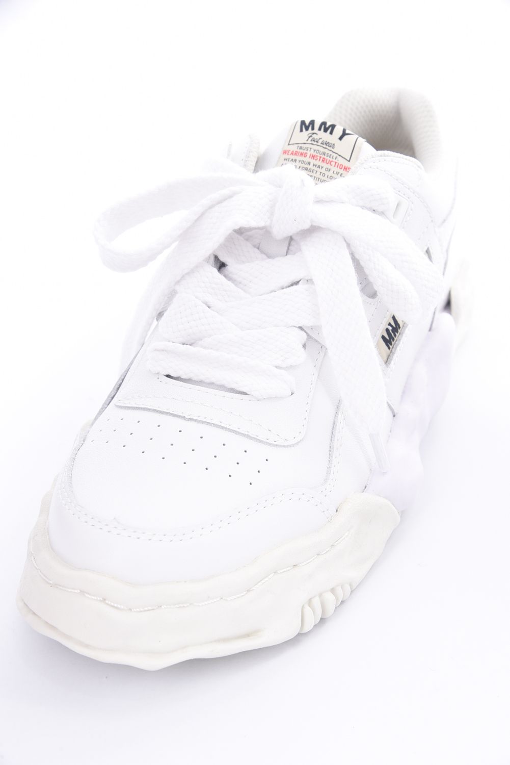 "PARKER" OG Sole Leather Low-top Sneaker / オリジナルソール レザー ローカットスニーカー ホワイト