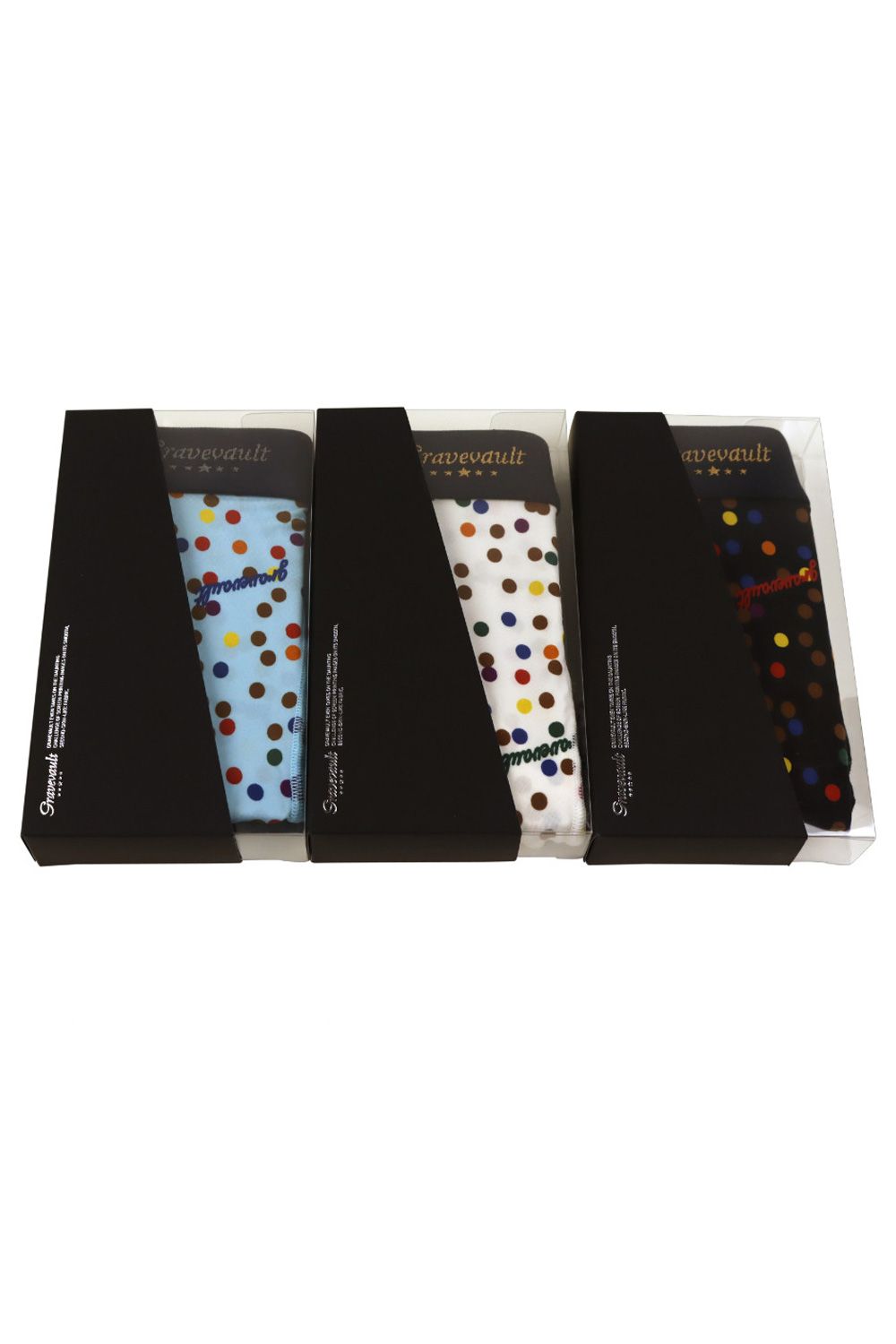 Dot Short Boxer - ブラック