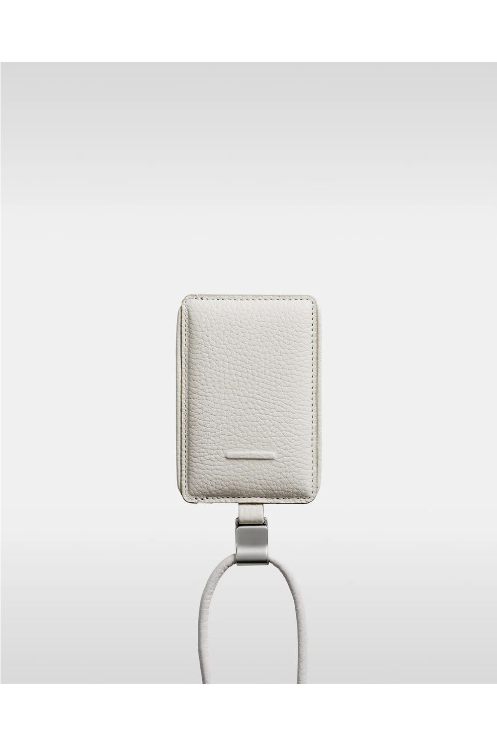 EXCHANGE-SHOULDER-CARDCASE-SET / ストラップ付き MagSafe対応 ショルダーコンポジションスリムカードケース (マシュマロ)