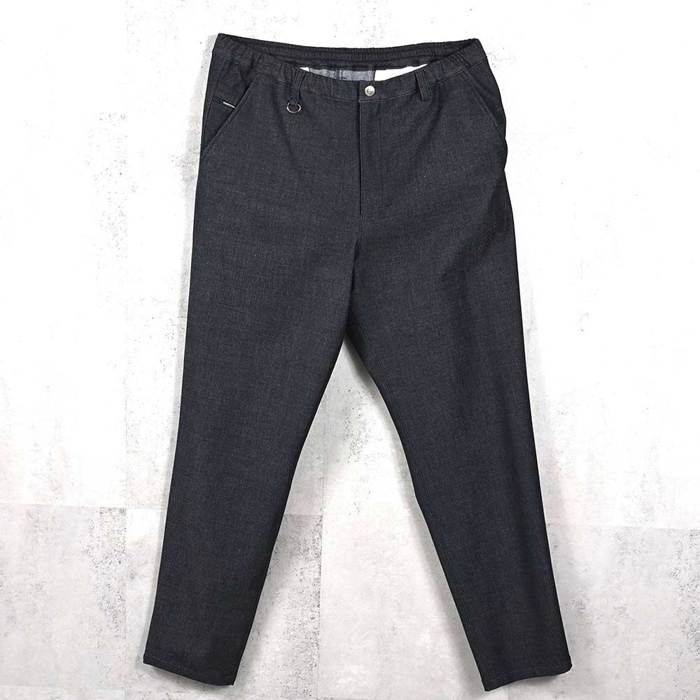 PAT WIDE EASY PANTS / ワイドテーパード イージースラックス (デニム) (12月上旬入荷予定) ※オーダー締切:9月7日(月)17時