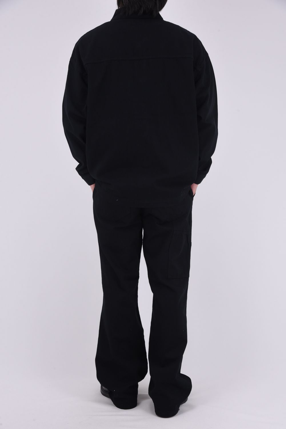 【26SS 39th】 RC COVER ALL / ライトデニム カバーオールジャケット (ブラック)