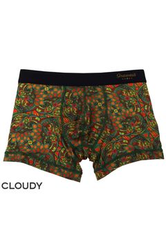 【gravevault x CLOUDY】 FLORATICA Short Boxer - レッド