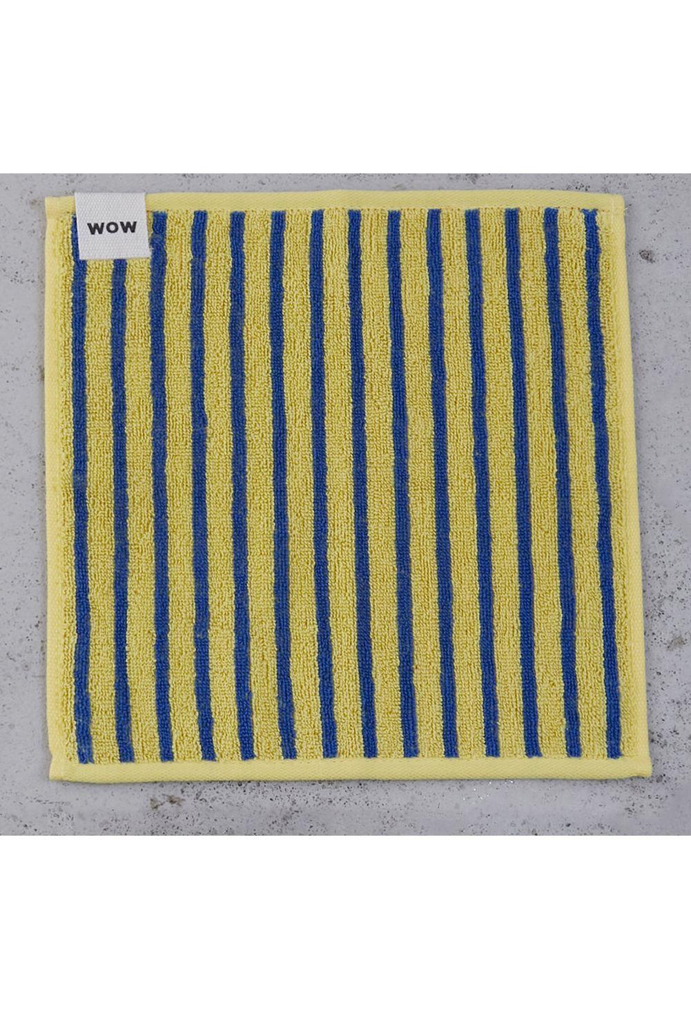 Stripe Hand Towel / シルク混 ストライプ ハンドタオル (ブラウン)