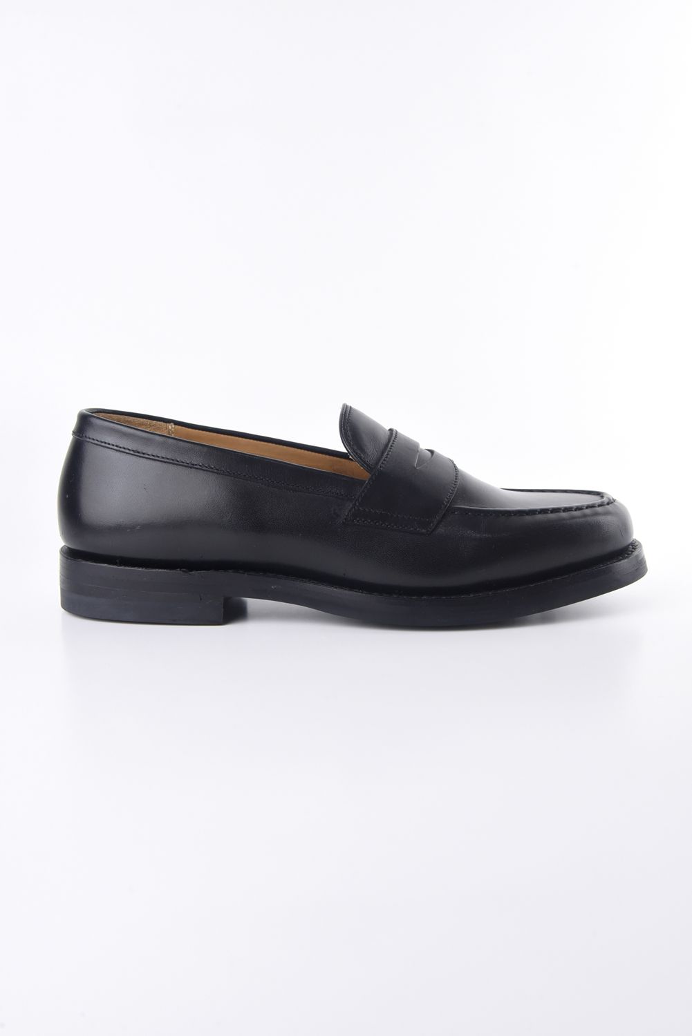 【訳ありアウトレット品】 SHOREDITCH / ペニーローファー フレンチカーフ ブラック