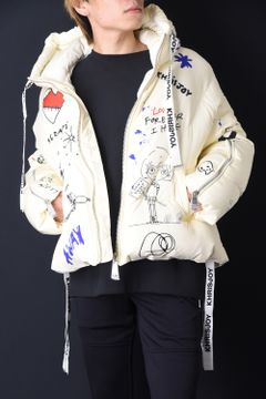 PUFF KHRIS NEW GRAFFITI / グラフィティプリント アイコニック パデッドジャケット バター