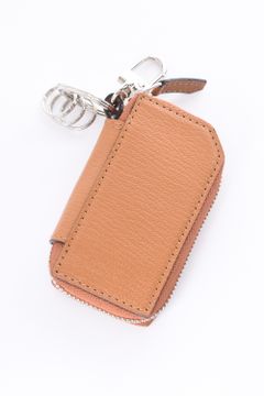 【残り1点】 SMART KEY CASE / LA111GT ゴートレザー スマートキーケース キャラメル
