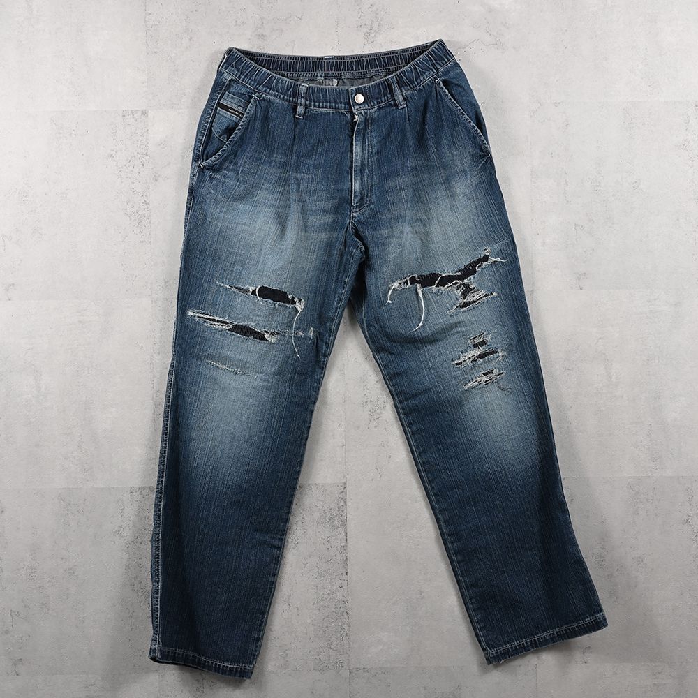 WK  PT / ワンタック ワークパンツ (インディゴリメイク) (8月中旬入荷予定) ※オーダー締切:5月23日(土)17時