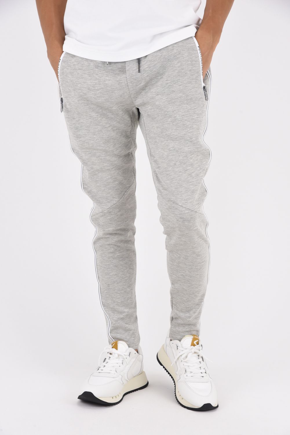 PIPING LINE PANTS / パイピングライン パンツ グレー