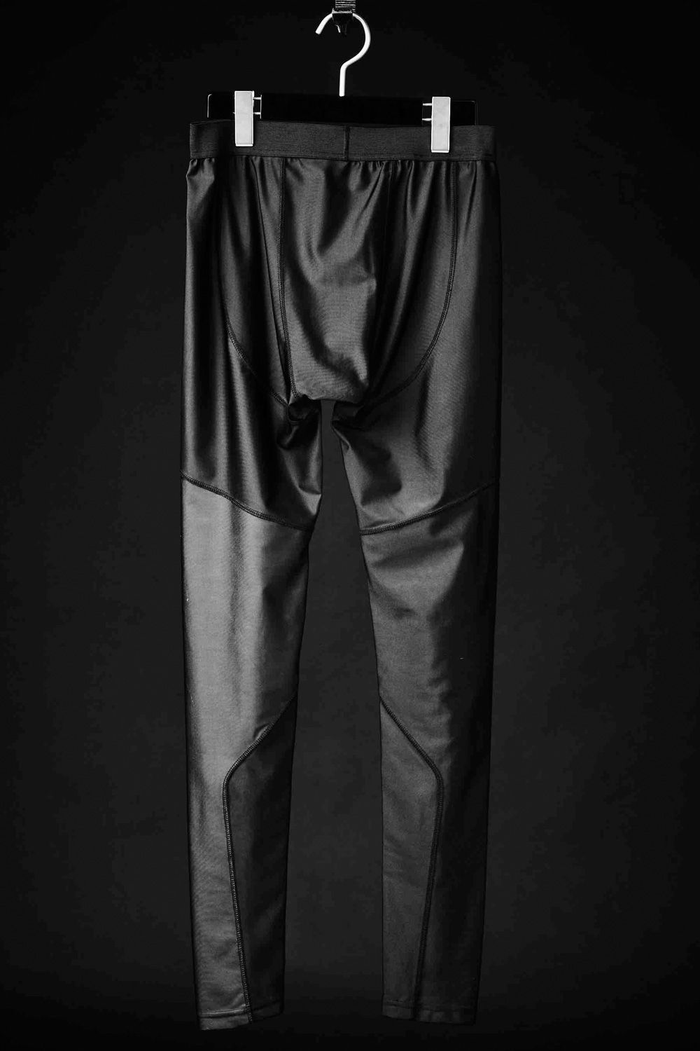113SPORT LUXURY LEGGINS 113 WHITE LOGO / 113ロゴ レギンス ブラック / ホワイト