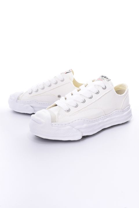 "HANK LOW" OG sole Canvas Low-top Sneaker / オリジナルソール キャンバス ローカット ホワイト