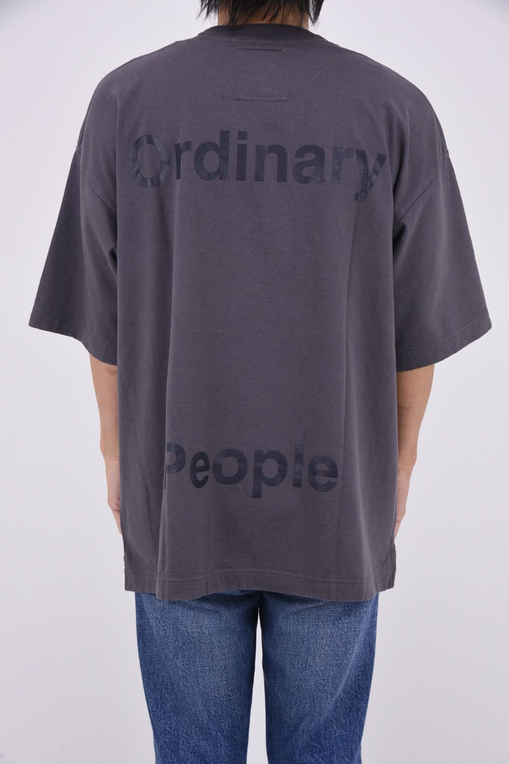 LEON KIDS DOODLE T-shirt / キャラクタープリント 刺繍ワッペン Tシャツ (ブラック)