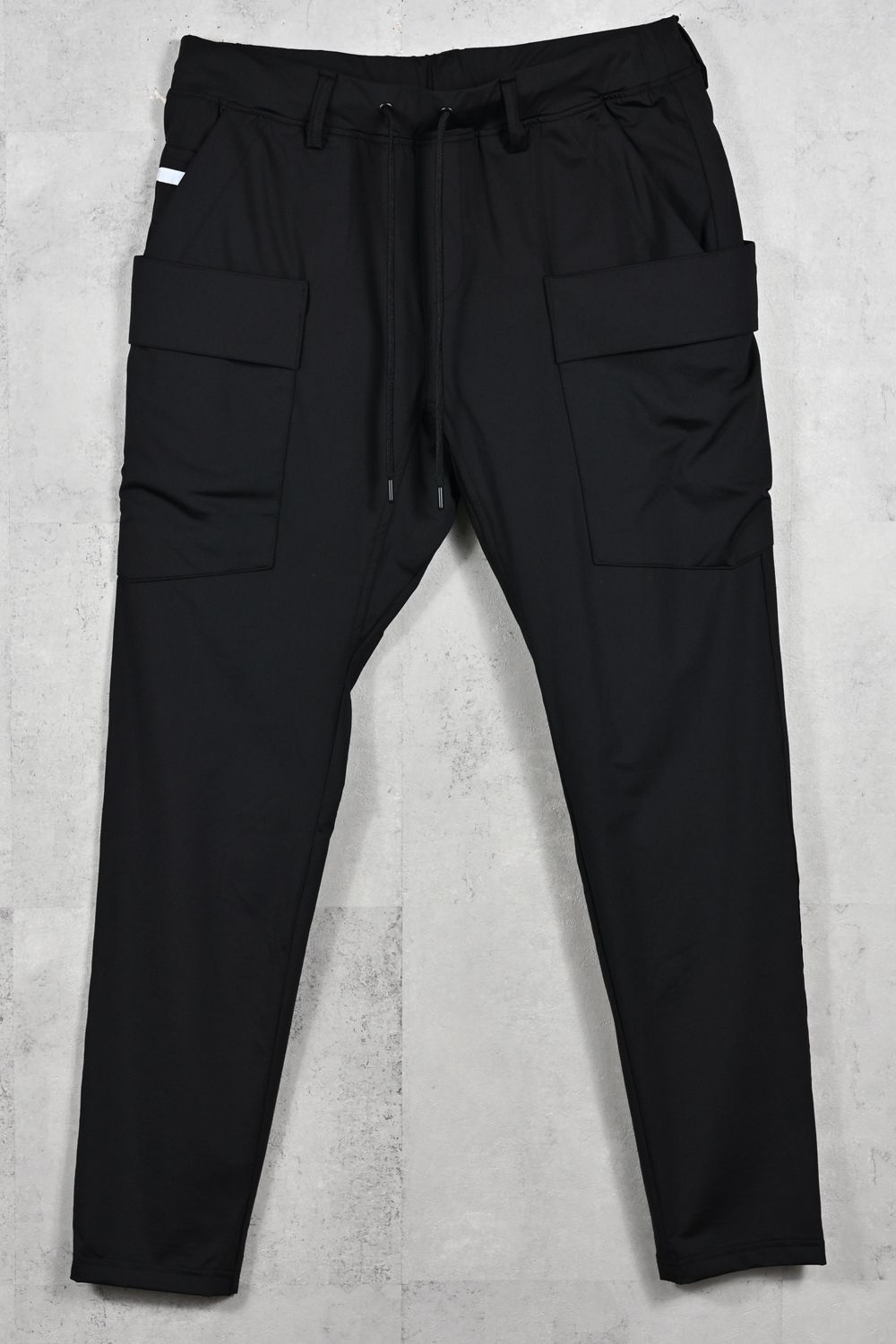 GR PT / ナイロンストレッチ タイトテーパードシルエット ギアパンツ (ブラック) (3月中旬入荷予定) ※オーダー締切12/13(土)17:00