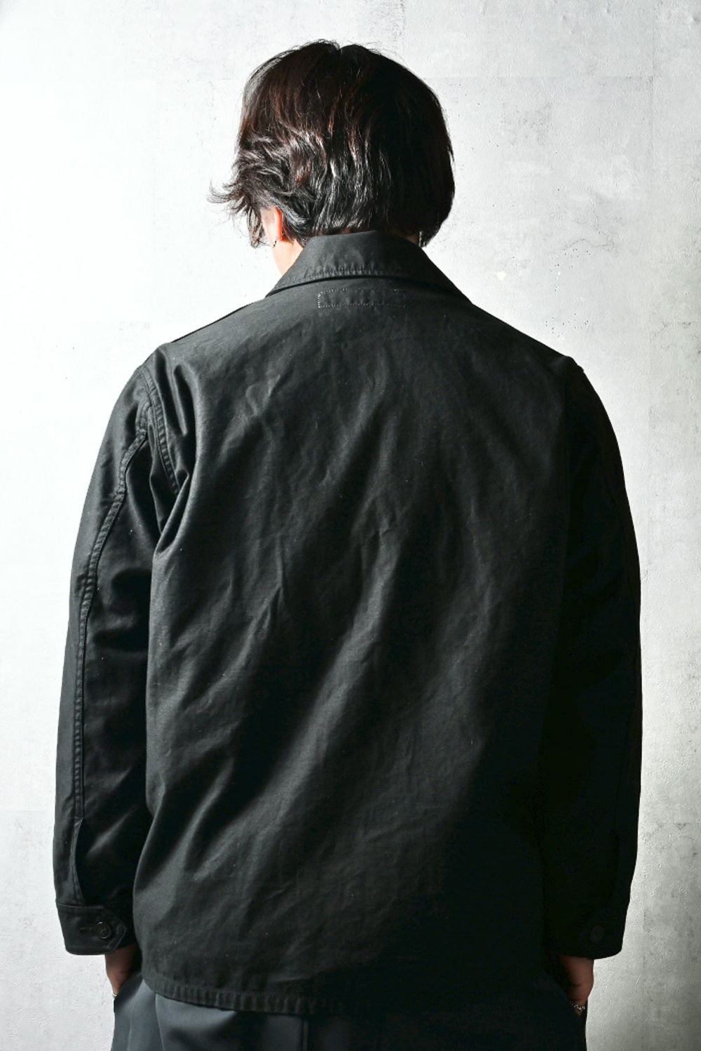 BDU PBJK / ヴィンテージ仕様 BDUジャケット (ブラック) (2月中旬入荷予定) ※オーダー締切12/13(土)17:00