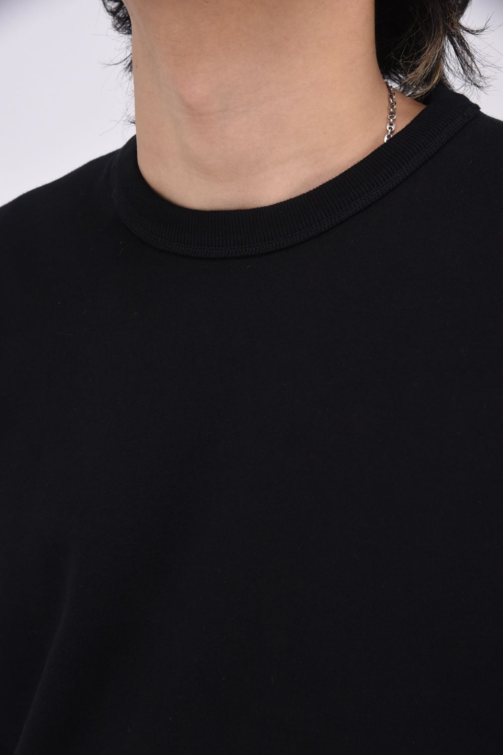【国内正規品】【STANDARD FIT】 MIDWEIGHT TERRY CREWNECK / ミッドウェイト クルーネックスウェット (ブラック)