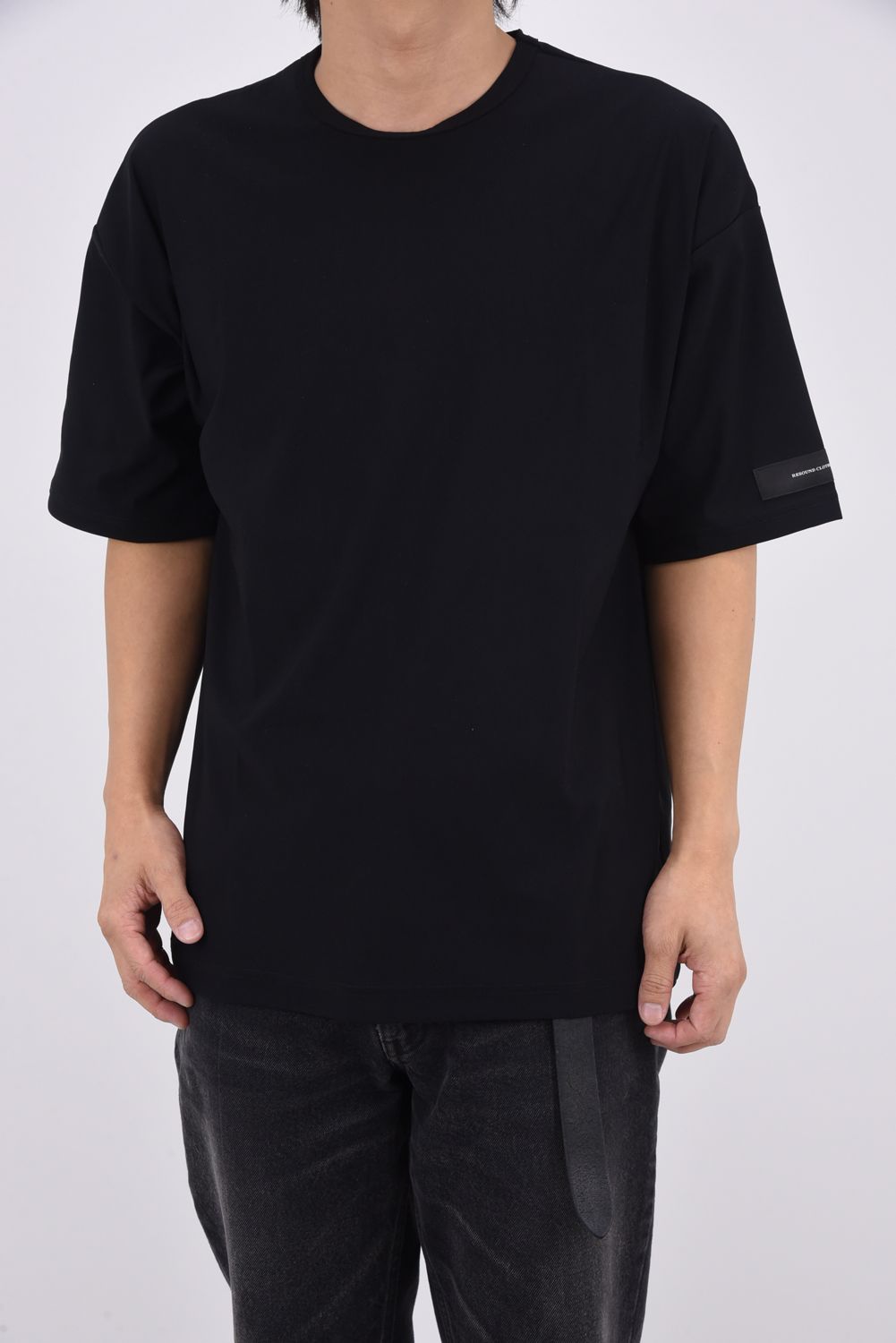 NYLON OVER  TEE / ナイロン オーバーサイズ Tシャツ （ブラック）