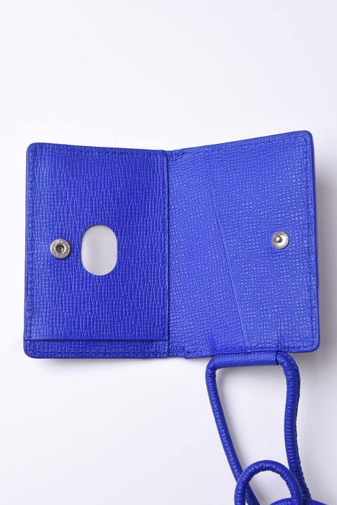 STRAPPED-ACCESSORY-CARDCASE / ストラップ付き MagSafe対応 ショルダーカードケース (ラピスブルー)