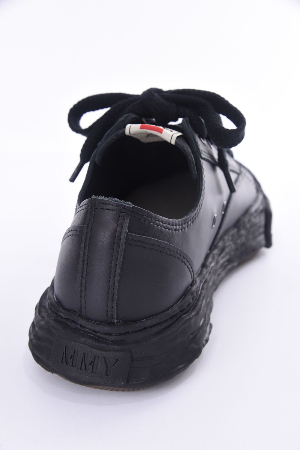 "PETERSON23" OG sole Leather Low-top Sneaker / オリジナルソール レザーローカット ブラック/ブラック