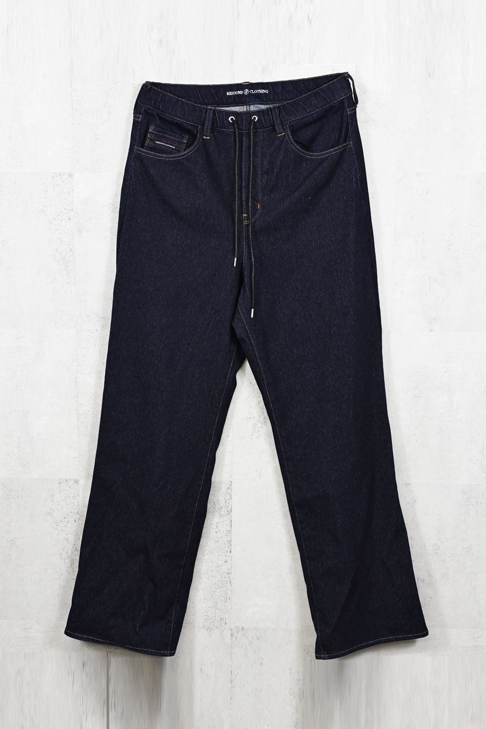 KING DENIM JERSEY / 新定番 バギーシルエット デニムジャージーンズ (インディゴワンウォッシュ) (12月中旬入荷予定) ※オーダー締切：9月1日(月)18:00