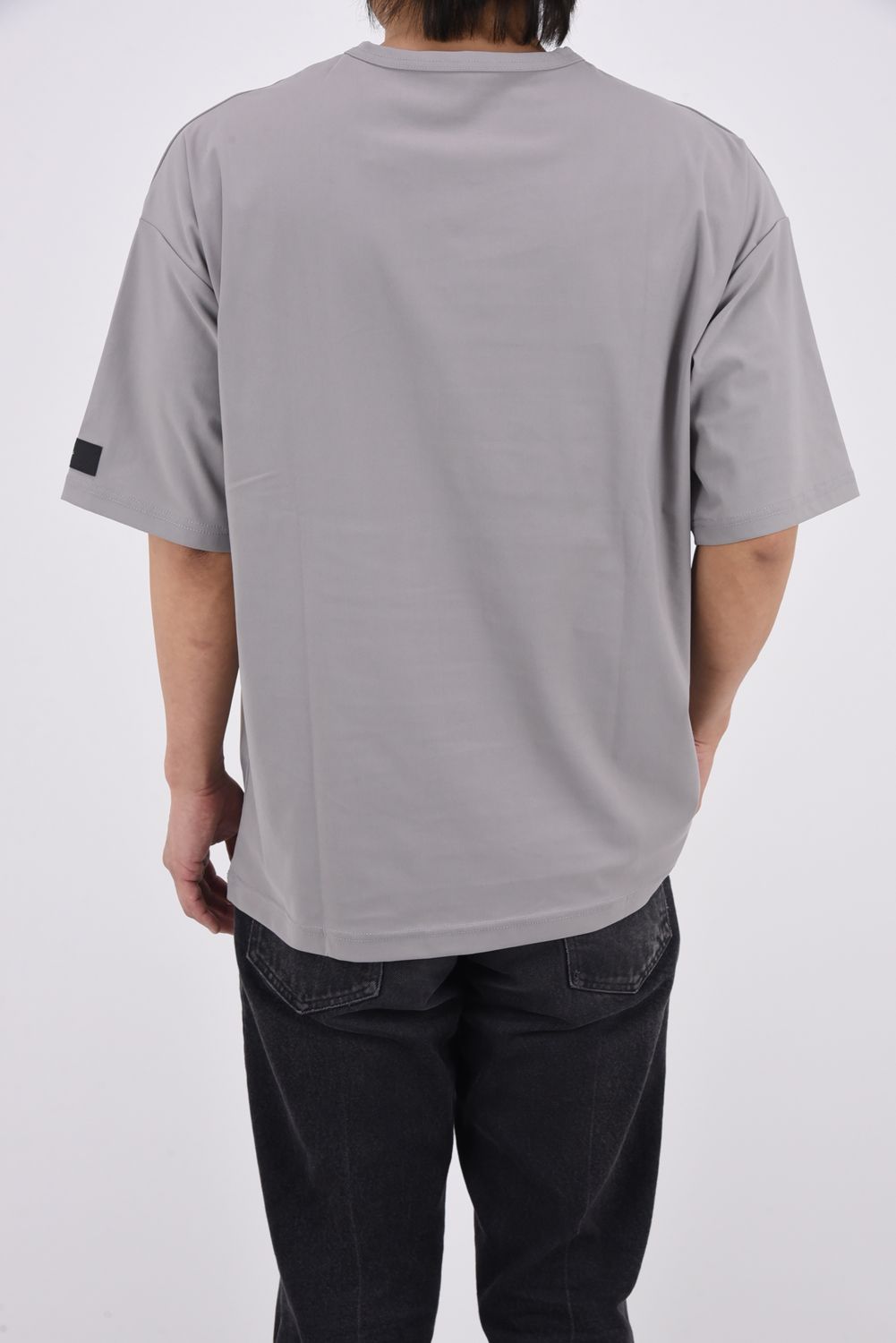 NYLON OVER  TEE / ナイロン オーバーサイズ Tシャツ （グレー）