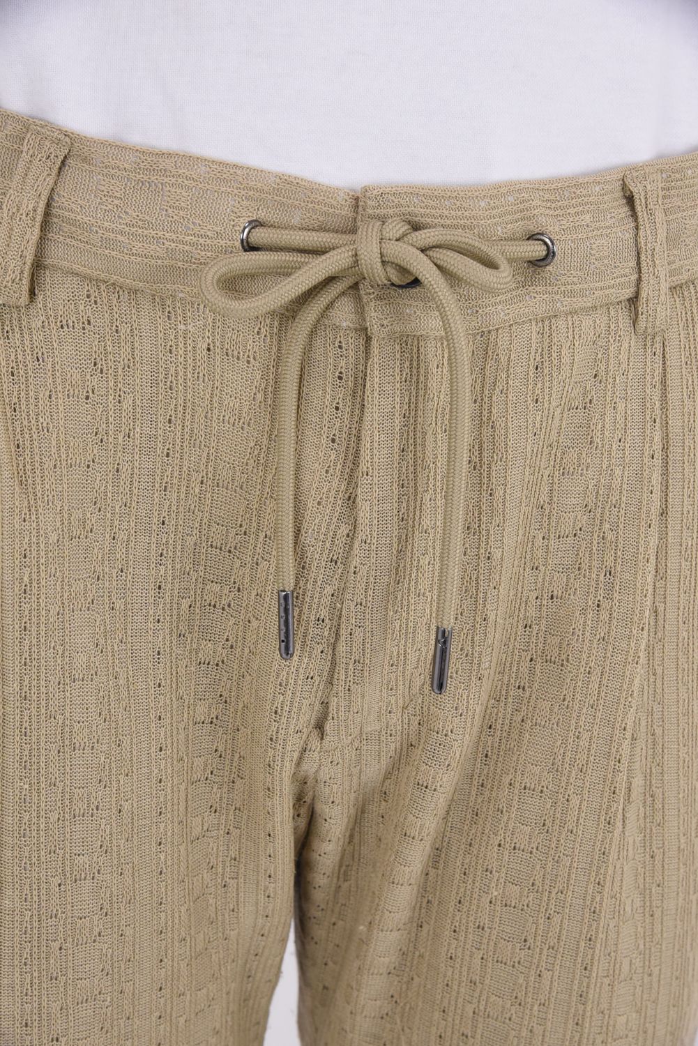 【26SS】【セットアップ】 LINEN TOUCH JACQUARD JACKET & SLACKS / リネンタッチ テーラードシングルジャケット&イージースラックス (ベージュ)