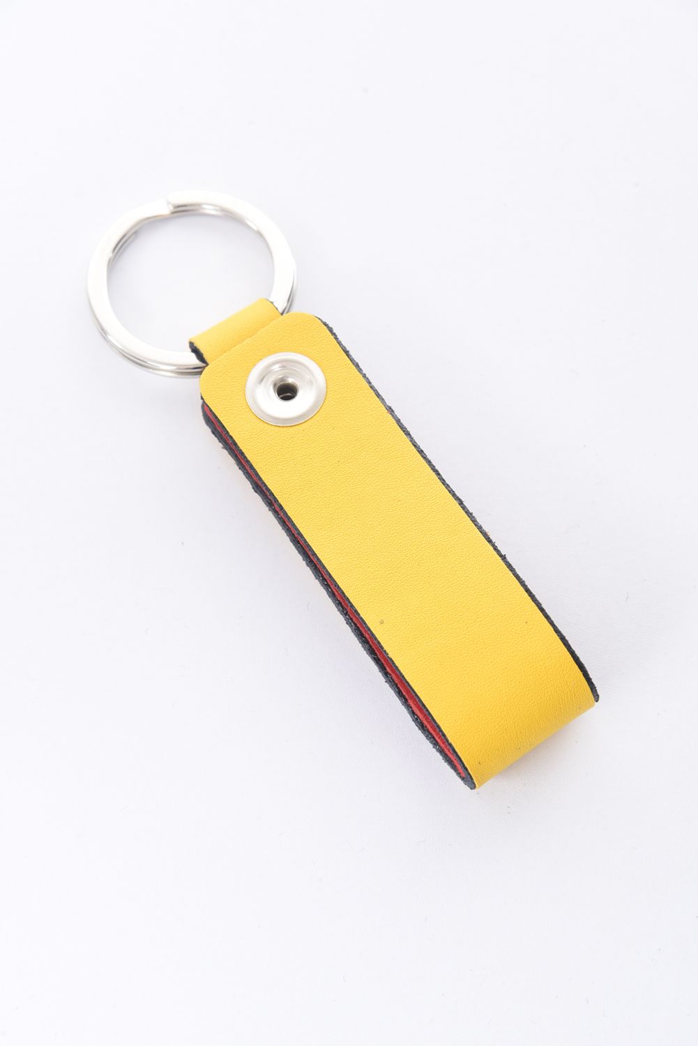 LEWIS LEATHERS BELT LOOP KEYRING MK1 / レザー キーリング イエロー