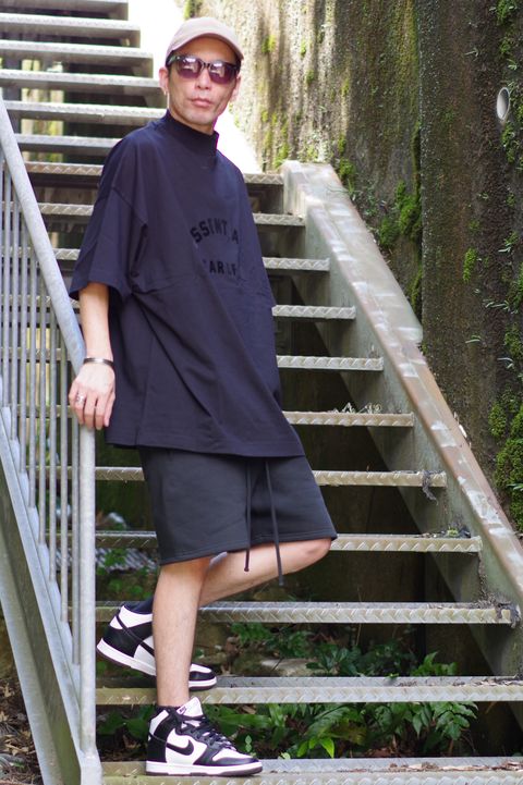 【FOG ESSENTIALS 】 ブラックをメインとしたストリートスタイル
