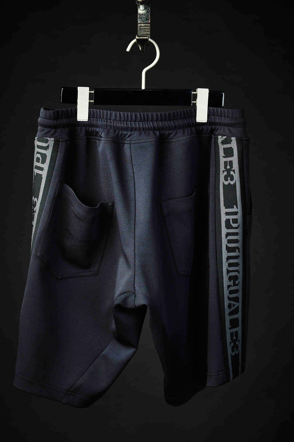 113SPORT PREMIUM WIDE SHORTS / ロゴ ワイド ショートパンツ ブラック